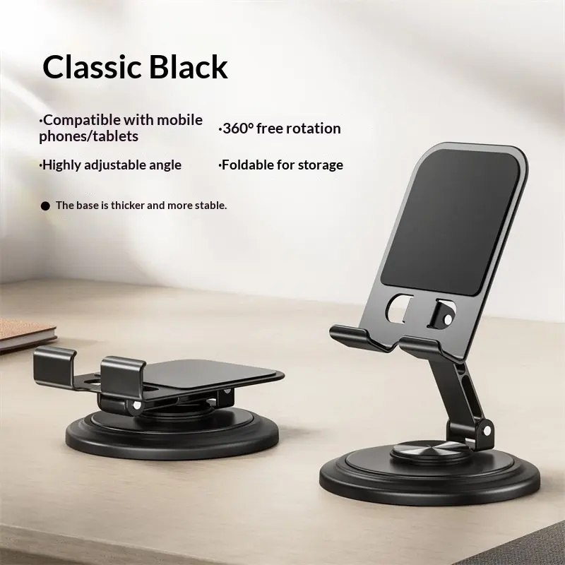 Metal Desktop Stand Portable Non-slip Phone Holder