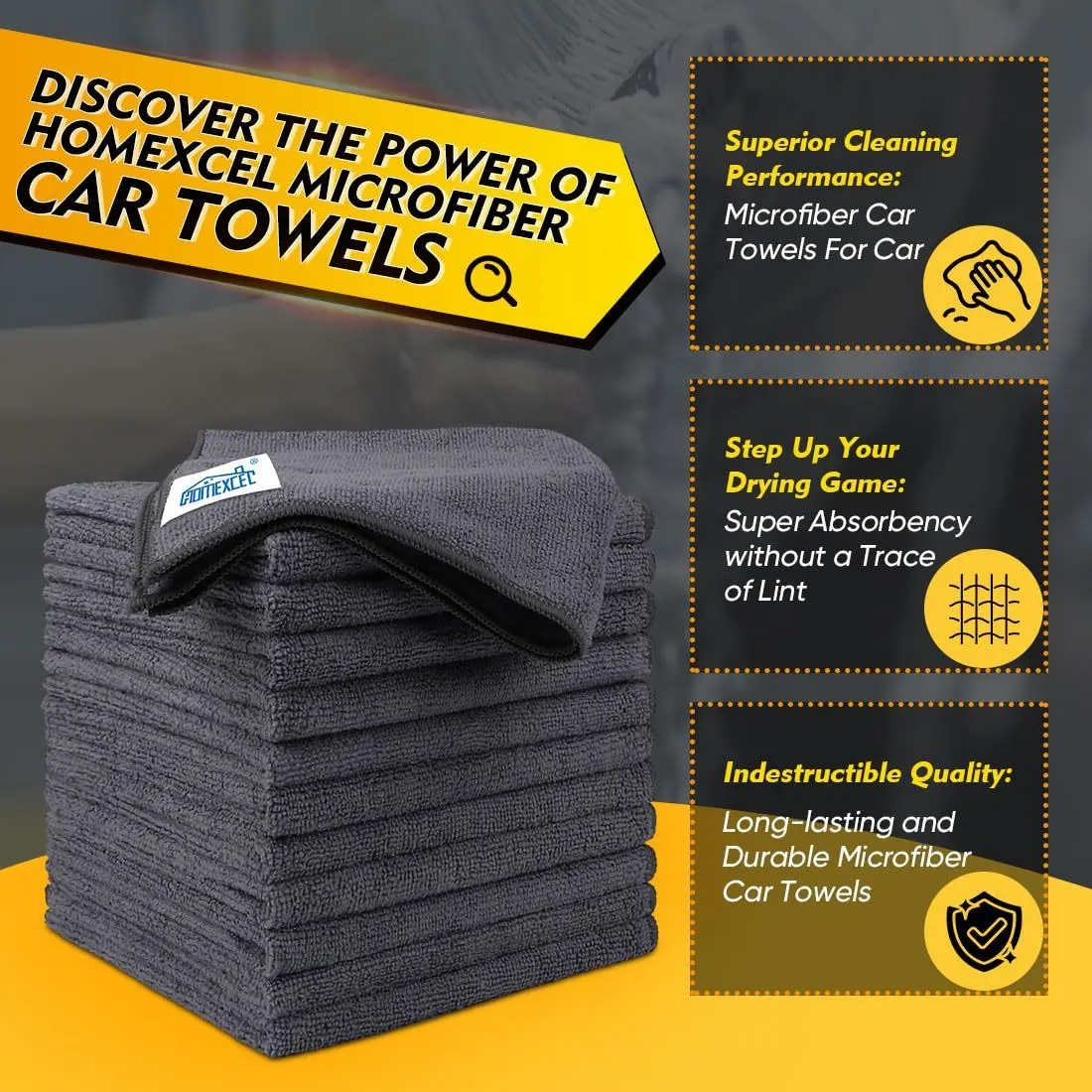 Dual-purpose Car Wash And Drying Towel Thickened