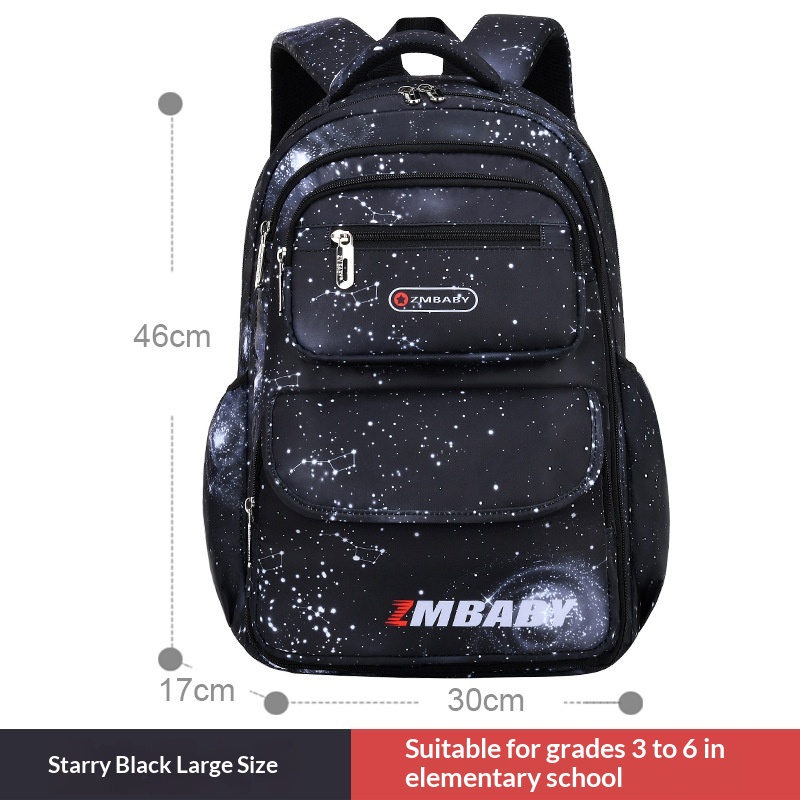 New Schoolbag For Primary School Students Male Side Refrigerator Open Large Capacity Children's Bags Grade — foto 5