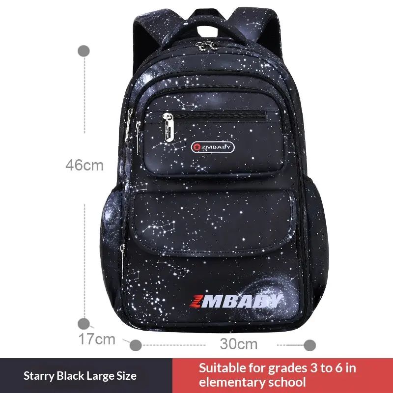 New Schoolbag For Primary School Students Male