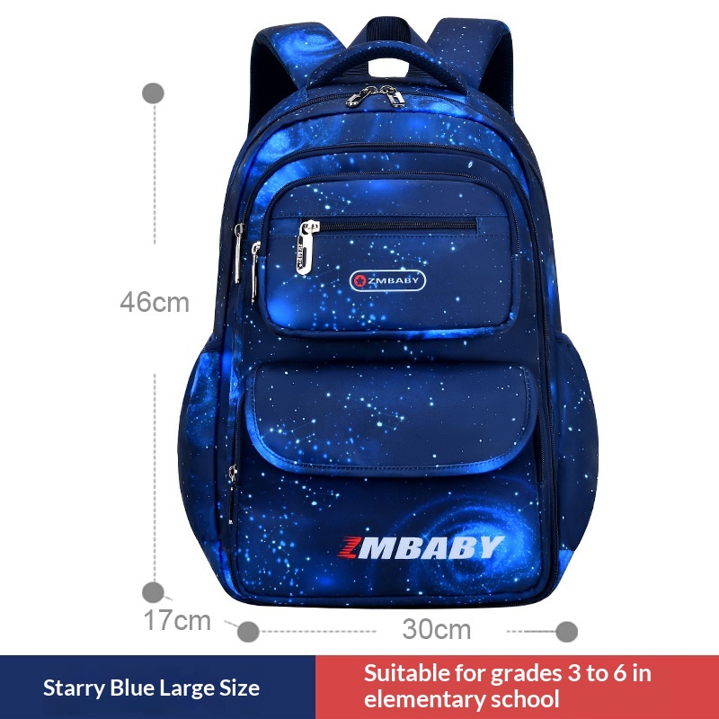 New Schoolbag For Primary School Students Male Side Refrigerator Open Large Capacity Children's Bags Grade — foto 11
