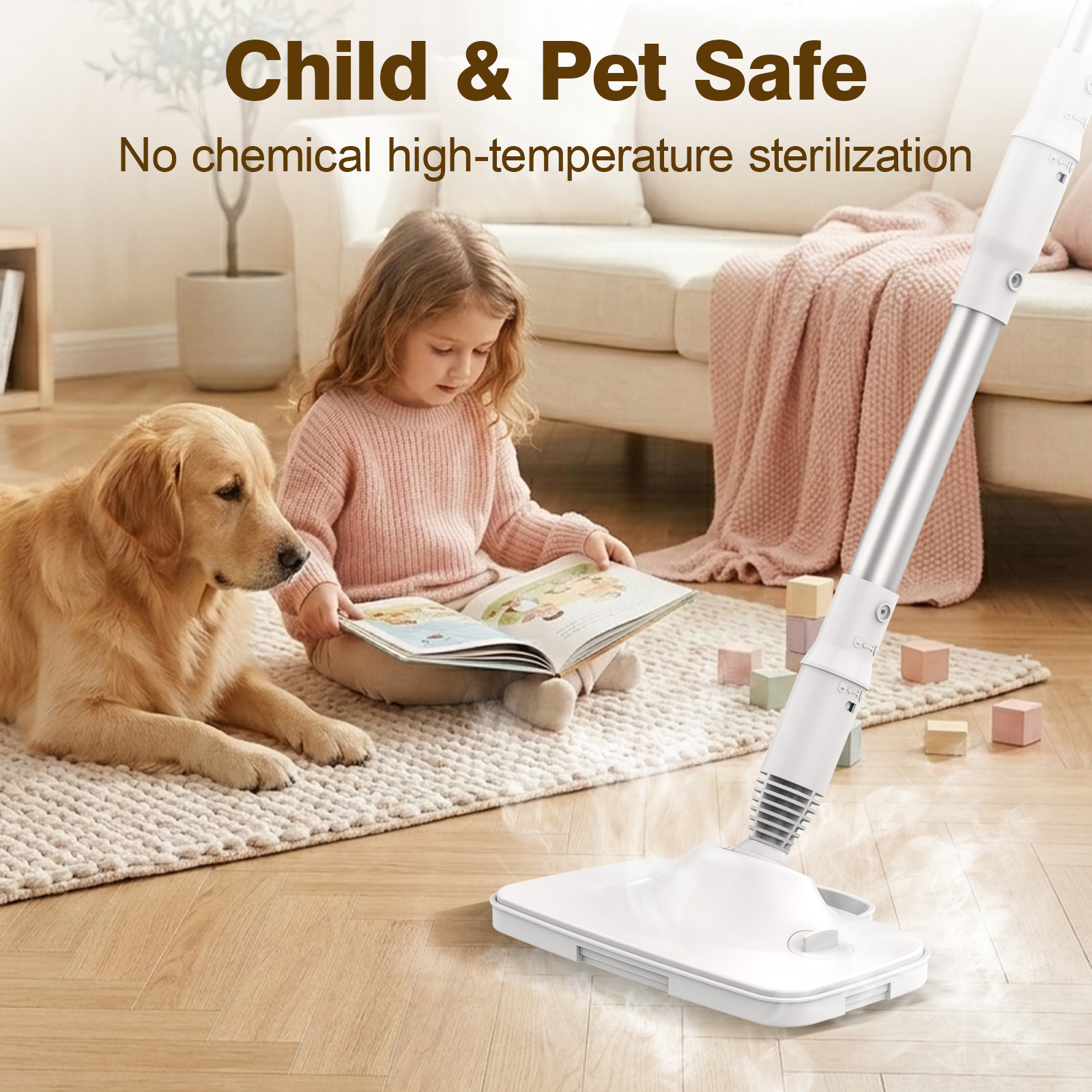 Household High-temperature Handheld Steam Mop