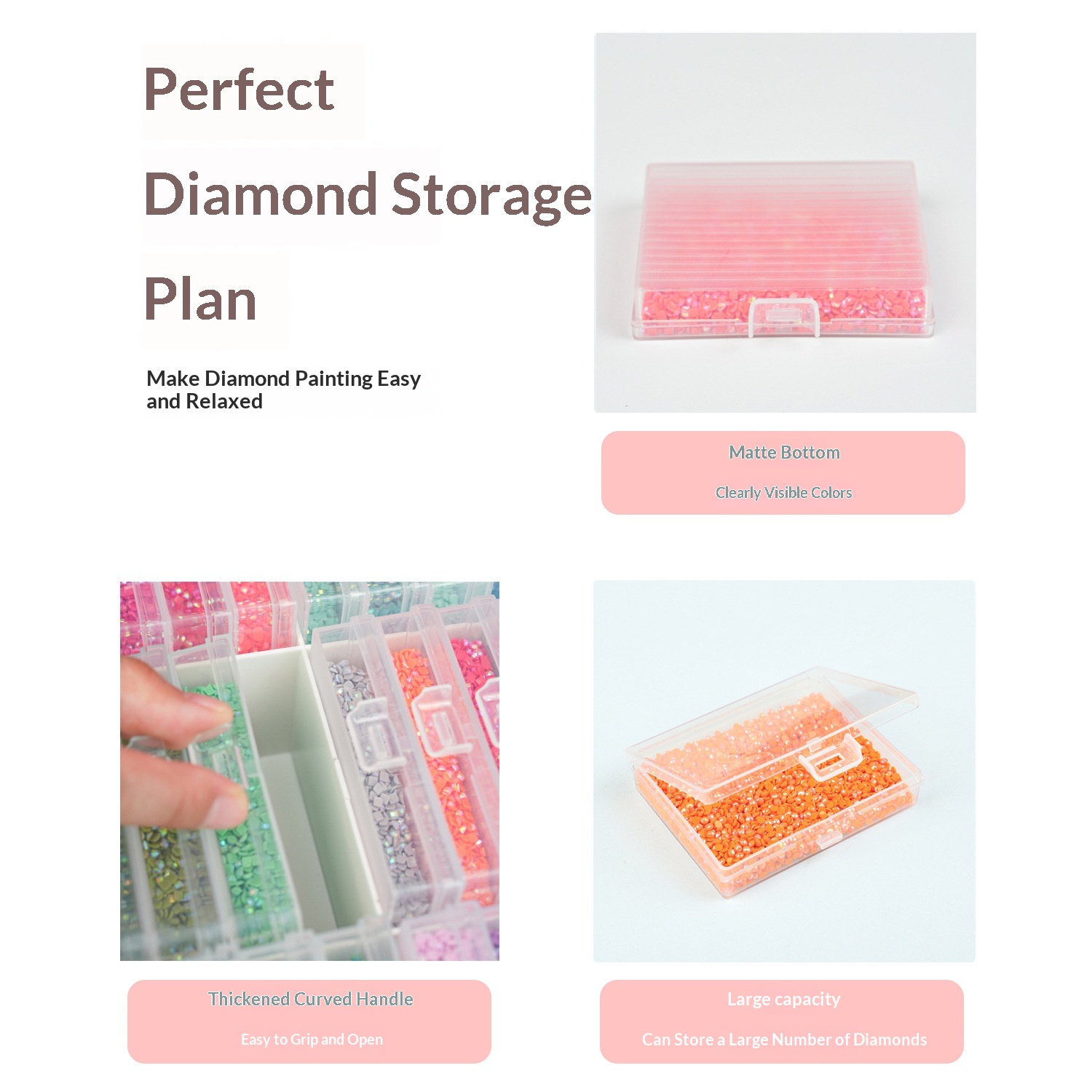 Diamond Painting Drill Boxes Drill Trays And Tools — foto 3