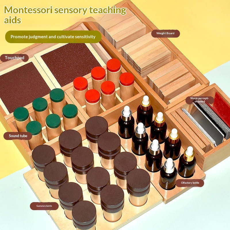 Early Childhood Sensory Training Toy, Tactile Board, Teaching Aid — foto 4