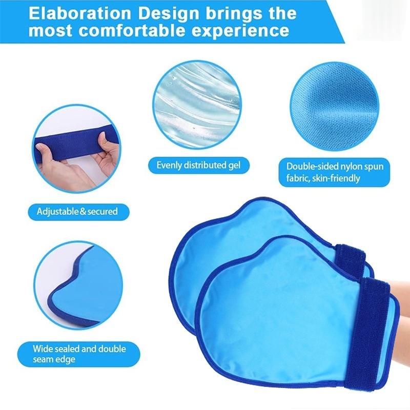 Ice Pack Gloves And Foot Covers Are Reusable 2