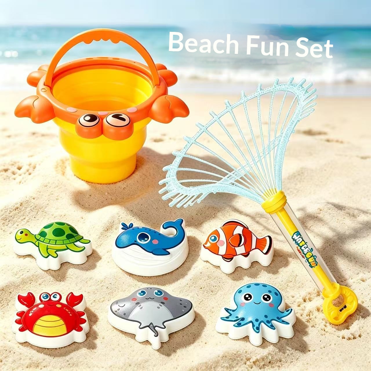 Childrens Beach Sand Play Tool Set