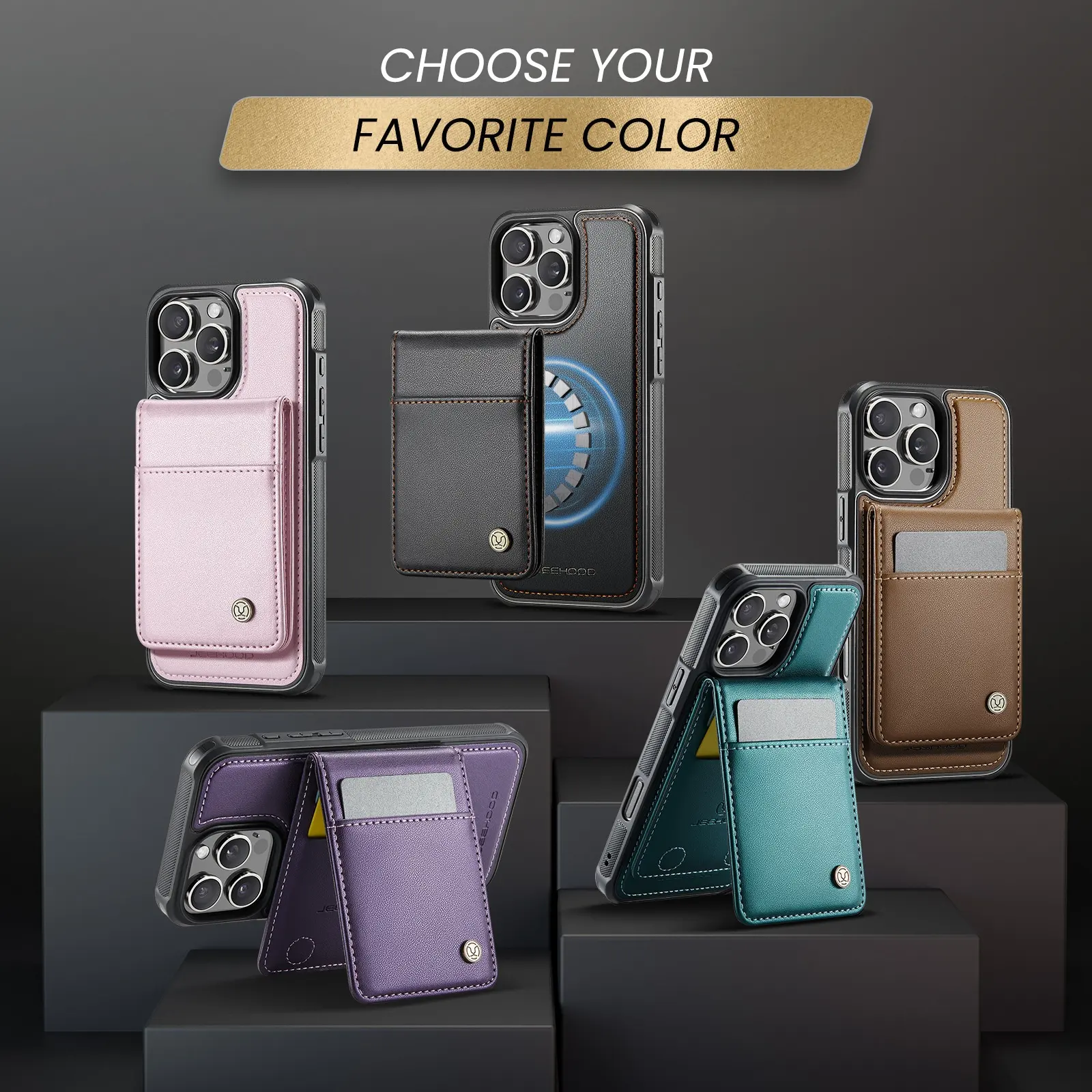Wireless-charging Magnetic Detachable Phone Case