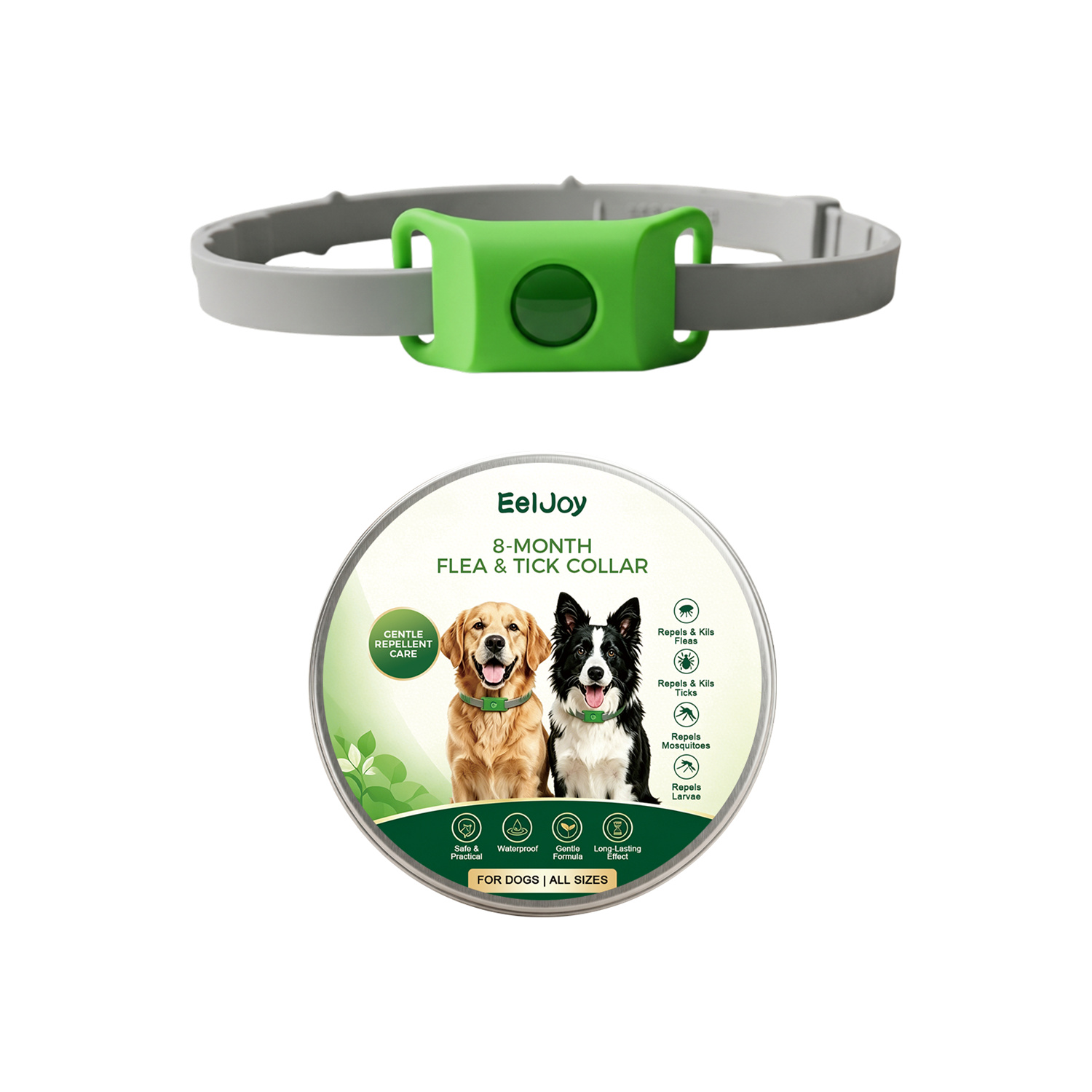 Collar antipulgas y garrapatas para perros