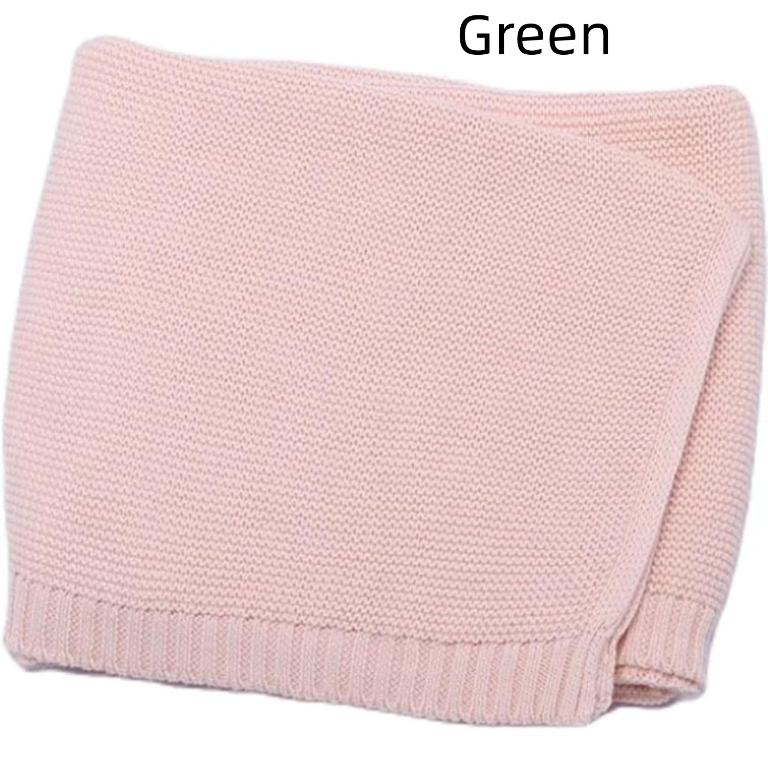 Baby Knitted Cotton Nap Blanket 7