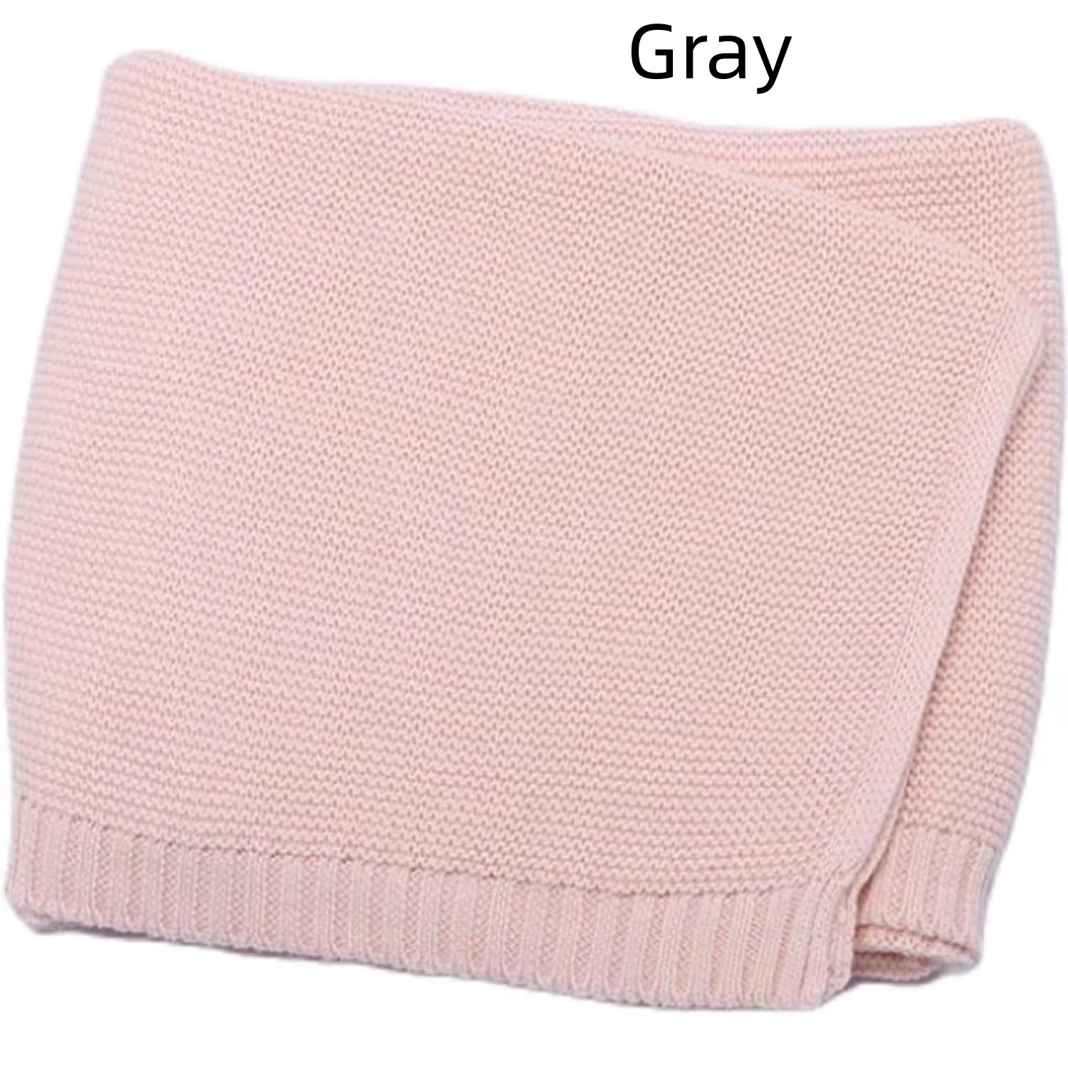 Baby Knitted Cotton Nap Blanket 5
