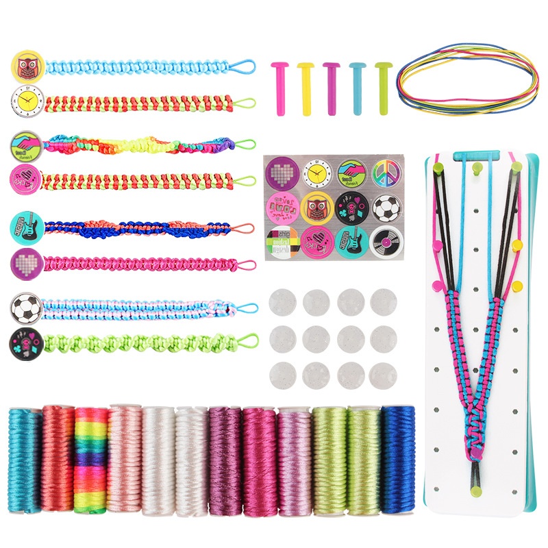 Kit de fabrication de bracelets élastiques pour filles — DIY créatif 6