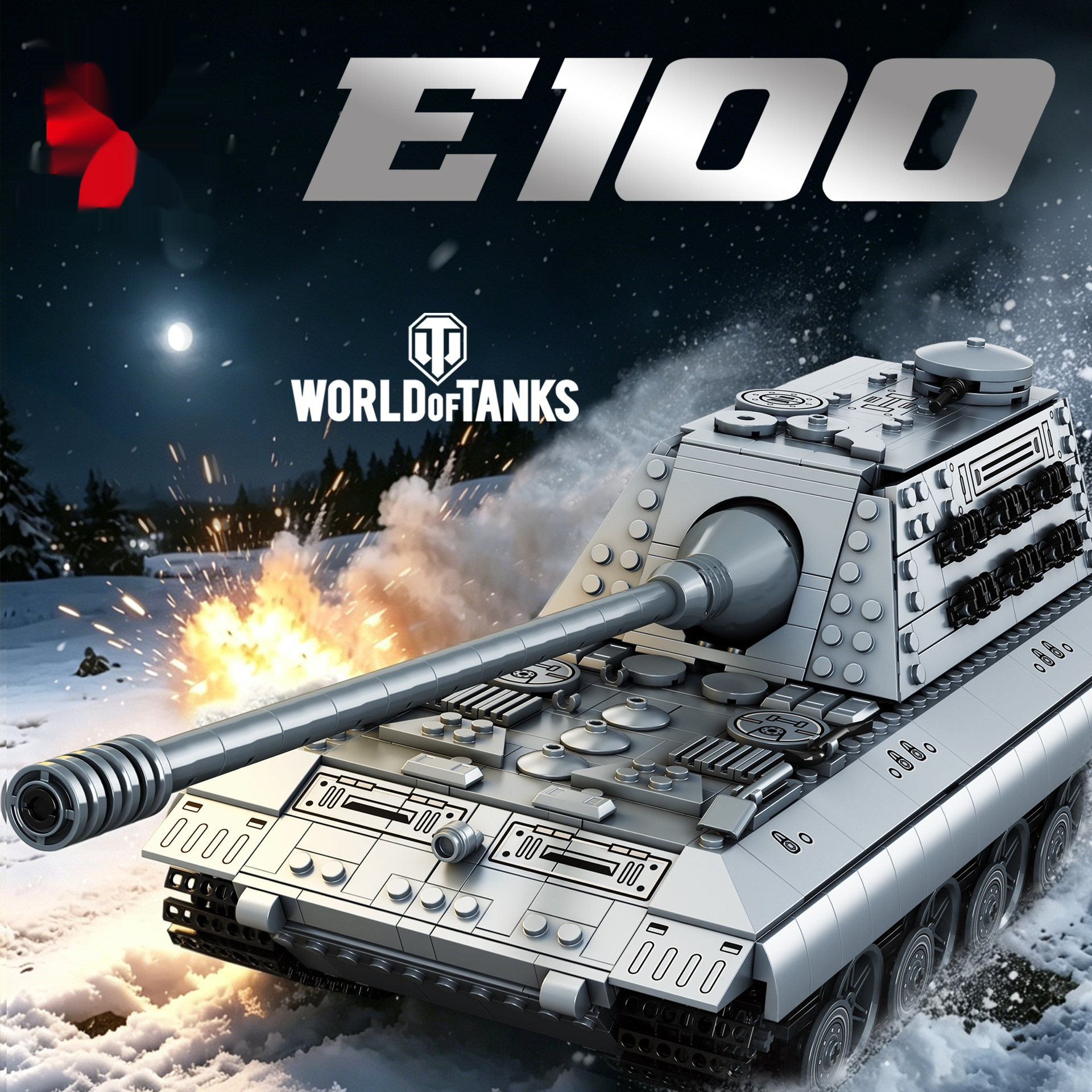Reobrix E100 World Of Tanks Puzzle Toy — foto 4