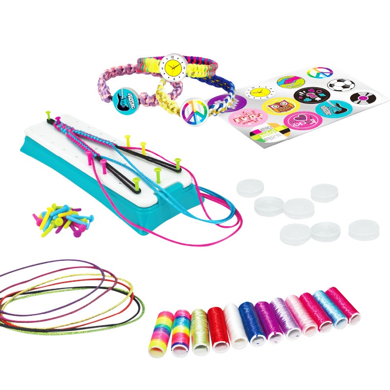 Kit de fabrication de bracelets élastiques pour filles — DIY créatif 3