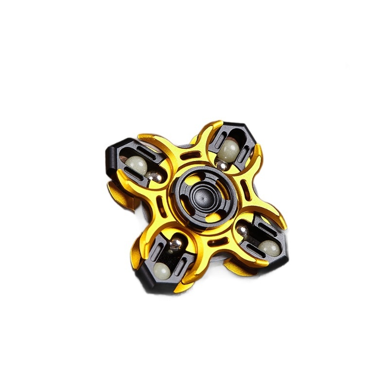 Interactive Fidget Spinner Aluminum Alloy Stress-Relief Toy — foto 4