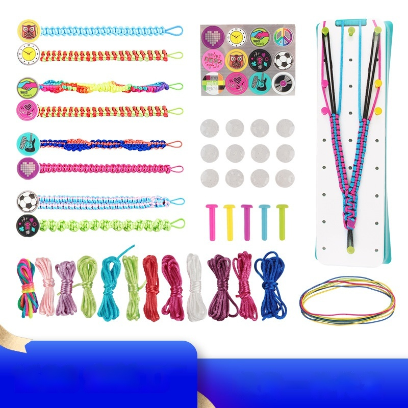 Kit de fabrication de bracelets élastiques pour filles — DIY créatif 4