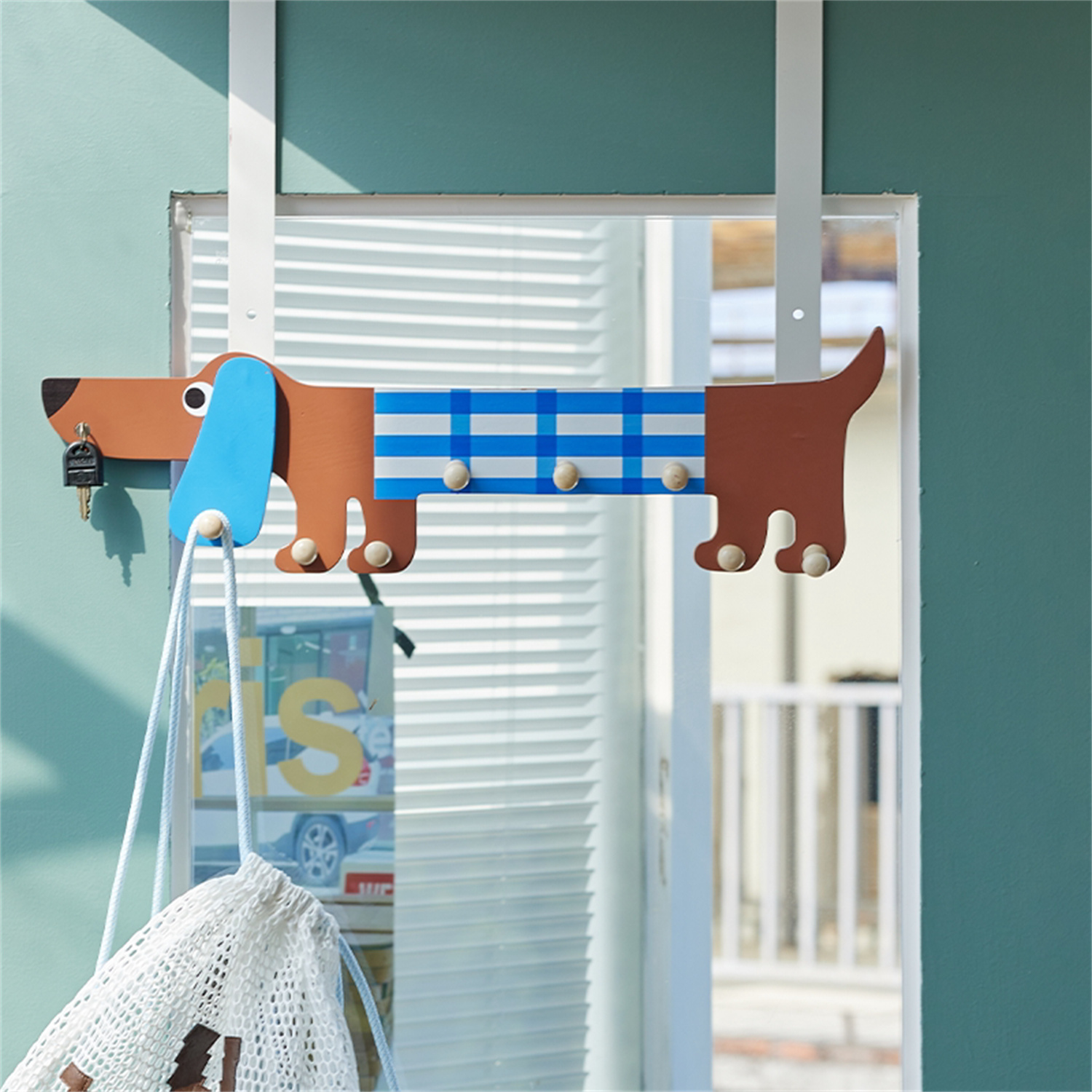 Organizador colgante multifuncional para puerta