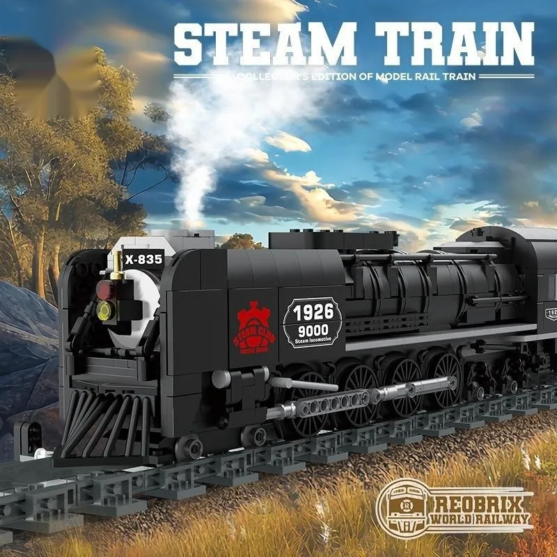 Steam Train And High-Speed Rail Model Childrens
