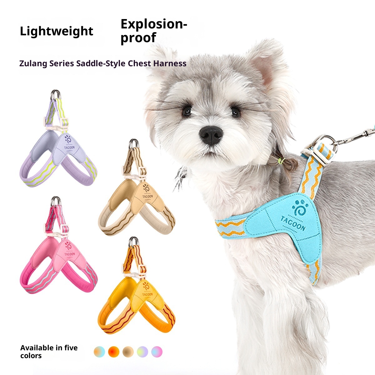 Portable Y-shaped Dog Harness For Walking 3
