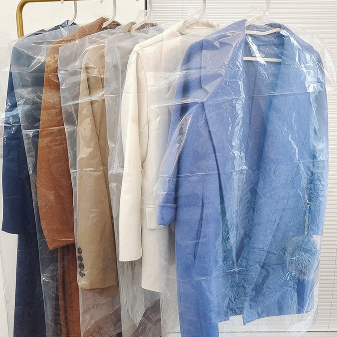 Thickened Plastic Transparent Garment Dust Cover