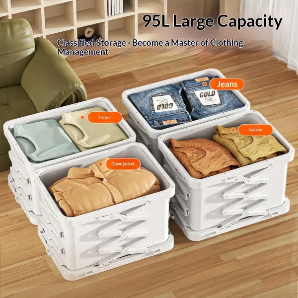 Foldable Storage Cabinet (No Tools)