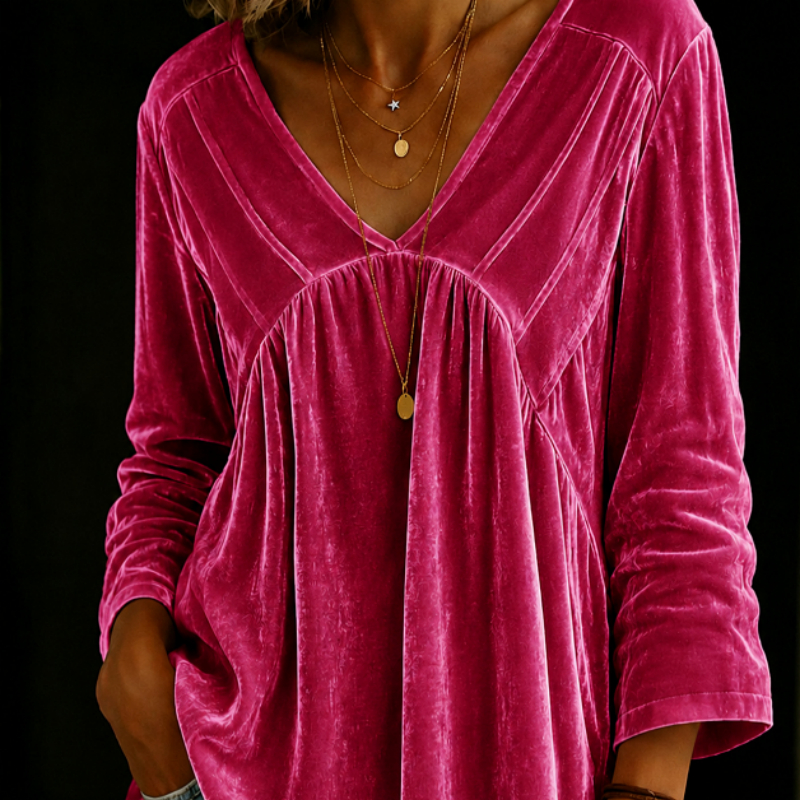 Casual Fashion Plain-color Loose-fitting T-shirt