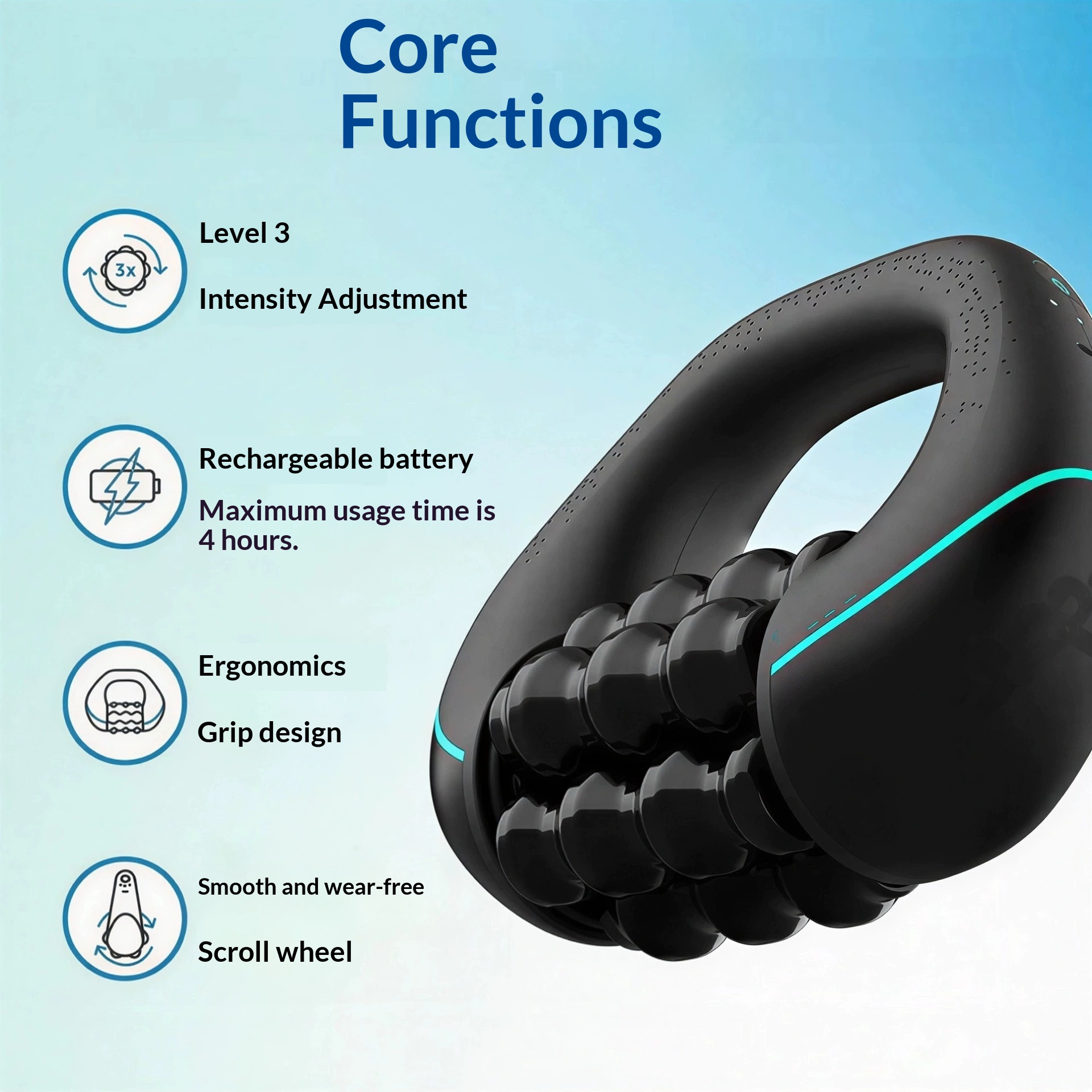 Full-body Muscle Relaxation Roller Fascia Massager