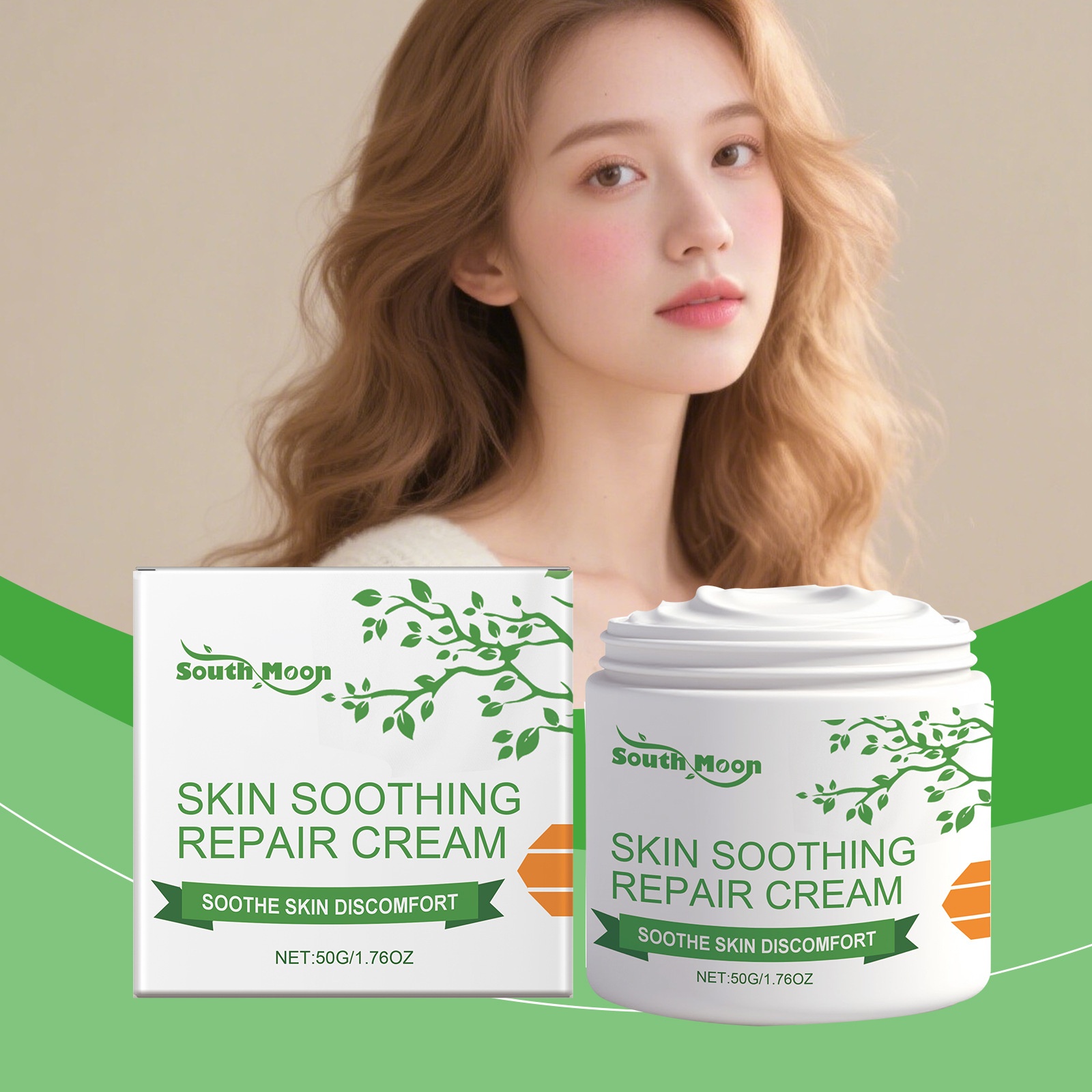 Skin Soothing Cream Deep Hydration And Moisturization With A Gentle Formula product image