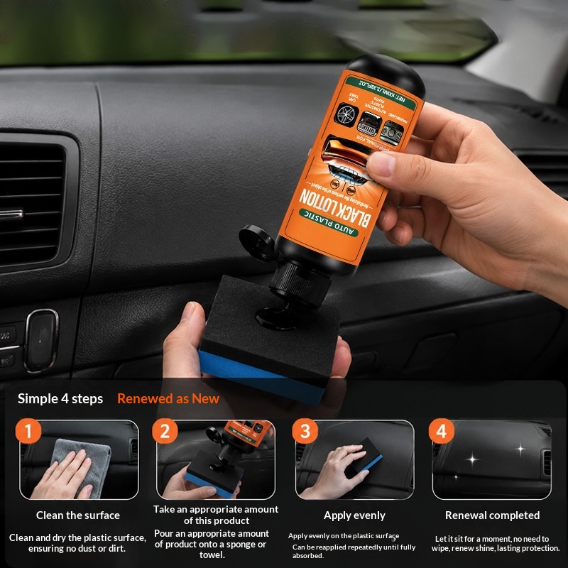 Brightening And Revitalizing Car Interior Plastic Refresher Lotion