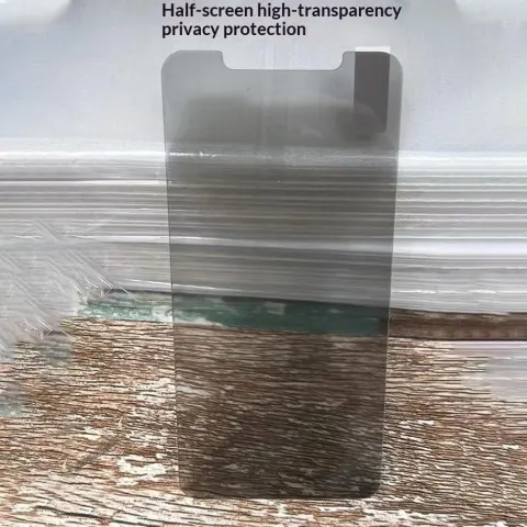 Half-screen Anti-spy Film Deep Black with High Transparency