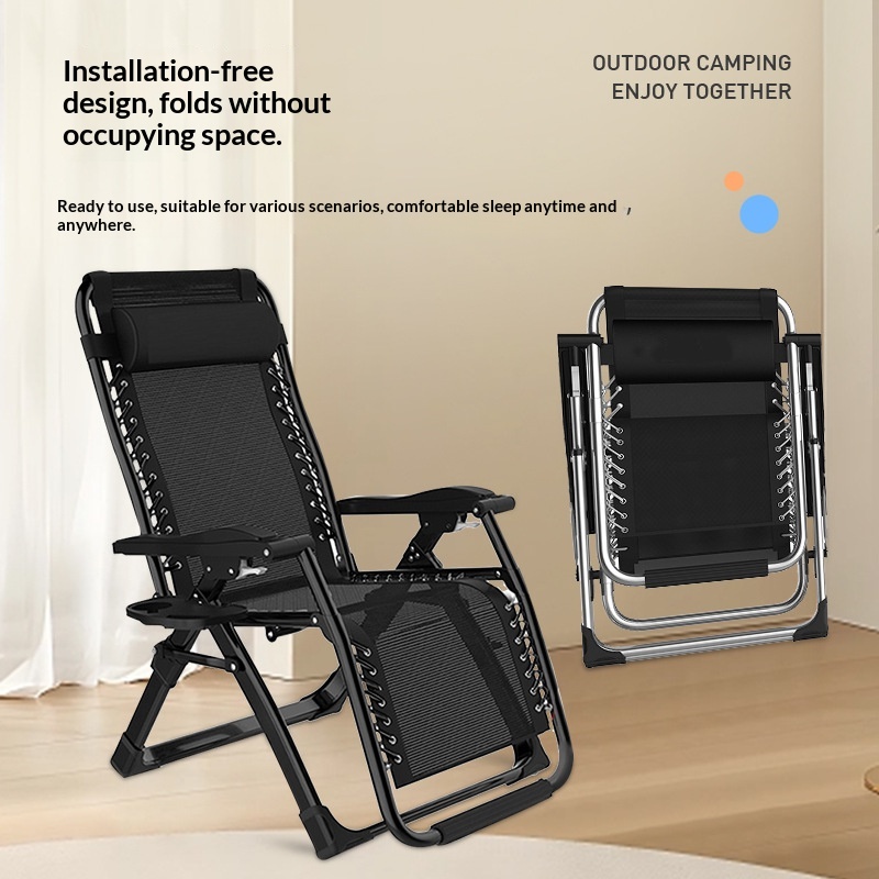 Home-use Folding Office Backrest Chair