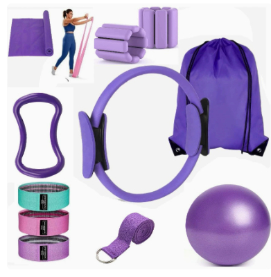 Yoga Pilates Roller 13-piece Set Fitness Suit