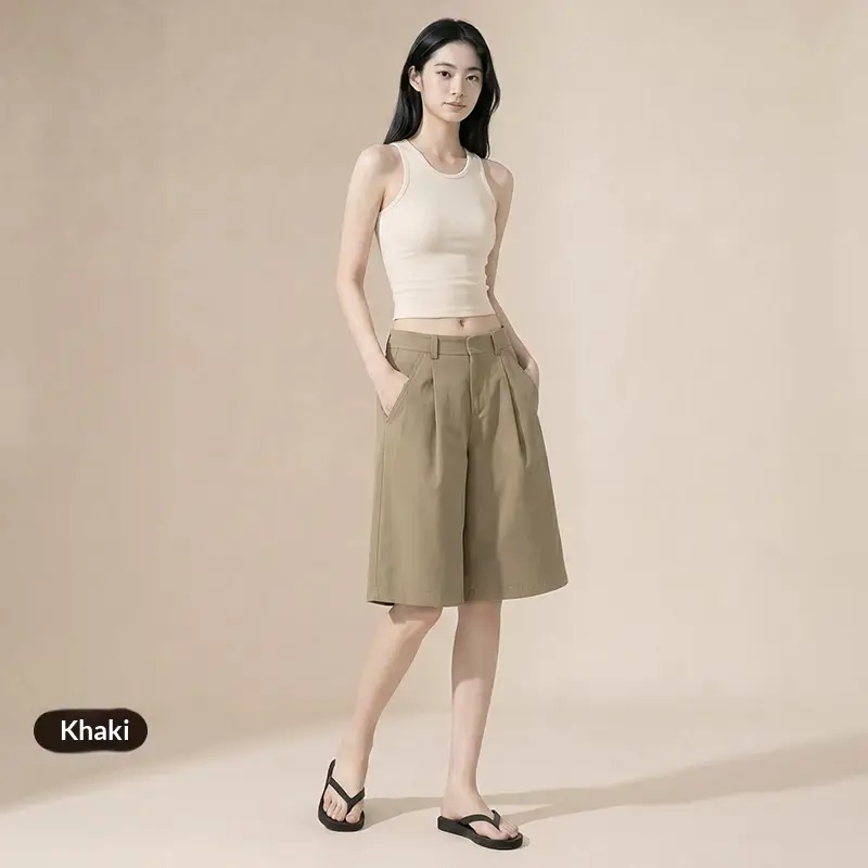 Loose And Slim-fitting Business Casual Wide-leg Pants