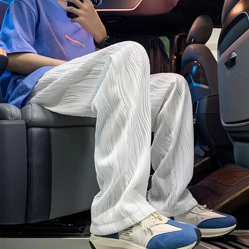 Casual Trendy Straight-leg Trousers