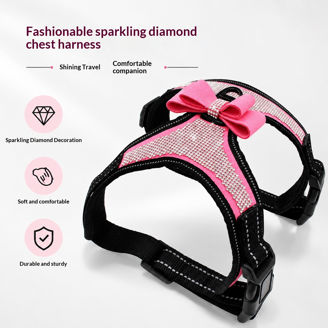 Outdoor Dog Harness For Small And Medium-sized Dogs 7
