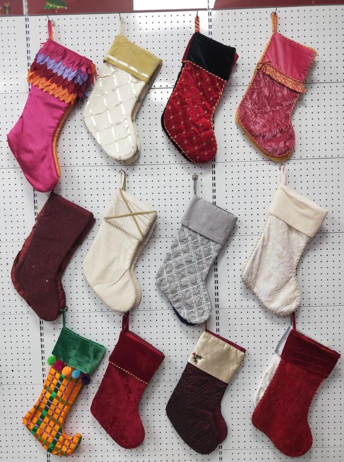 Christmas stocking ornament large christmas stocking