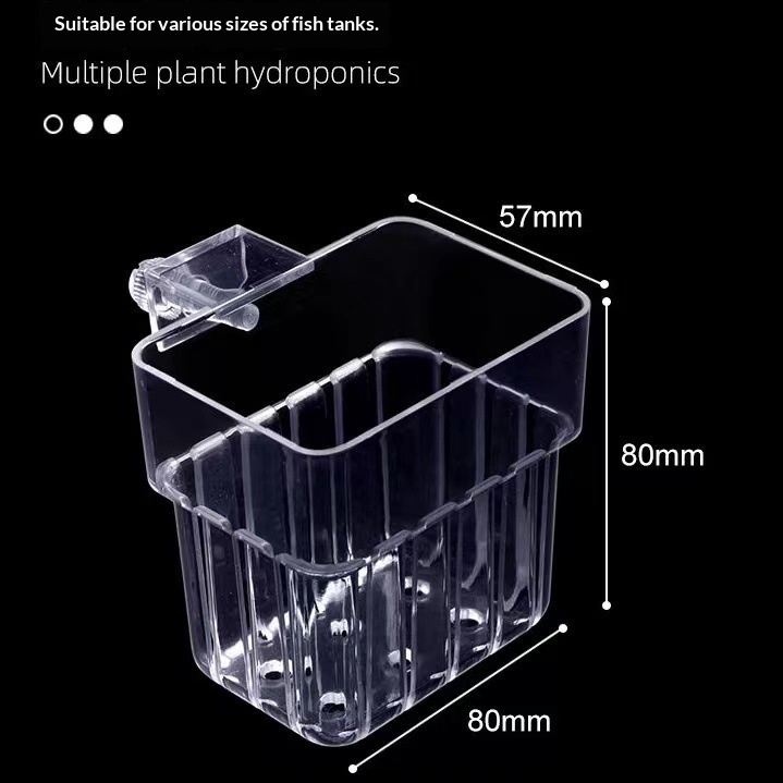 Plant Hanging Planter For Aquarium Decoration — image 1