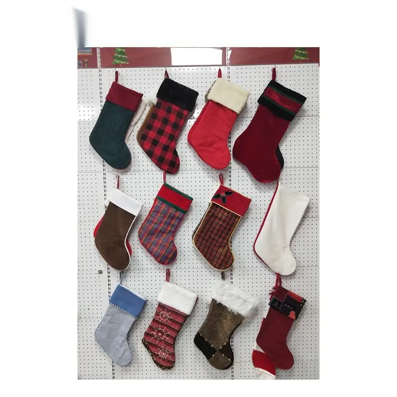 Christmas Best-selling Decorative Item High-end Santa Stocking