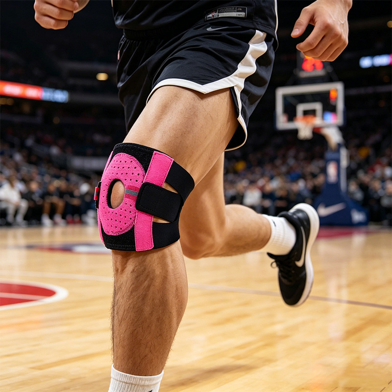 Bilateral Spring Joint Stabilizing Sports Knee Brace