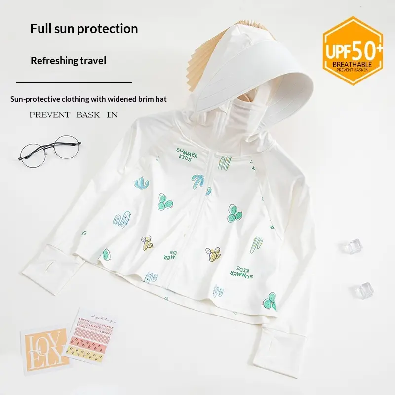 Summer UV Protective Sun Safe Clothing For Children