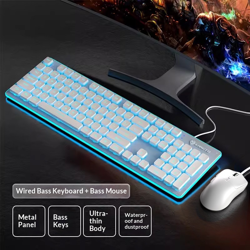 Gaming Office Backlit Wired Keyboard 8