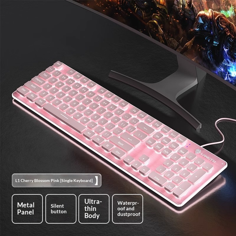 Gaming Office Backlit Wired Keyboard 3