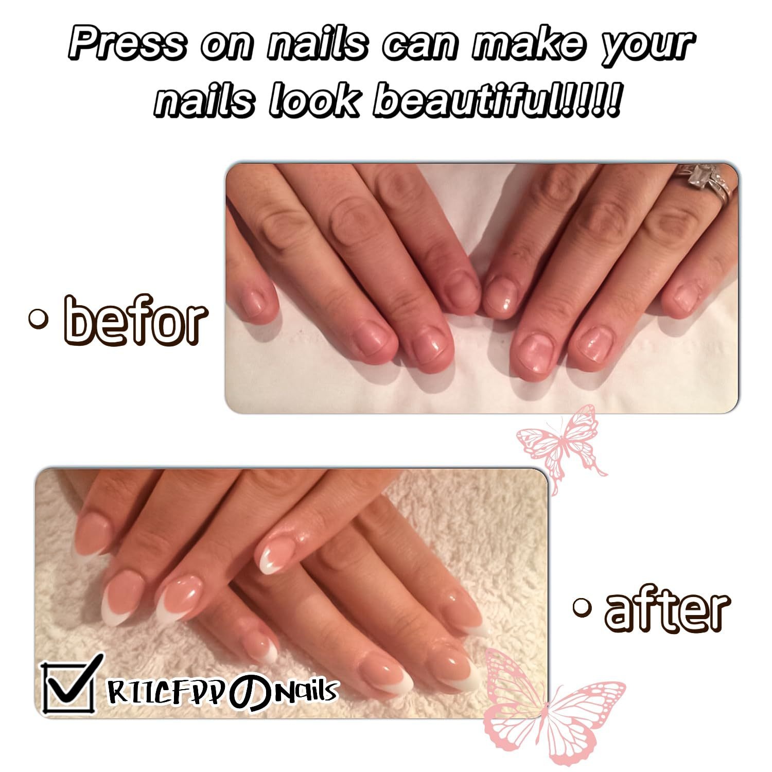 Chic Fair-appearing Toenail Tips
