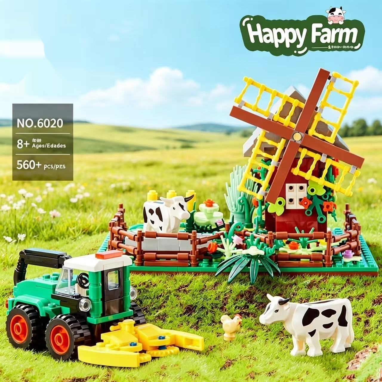 Cross-border Simulation Scene Farm Little Paradise Model Ornament — foto 5