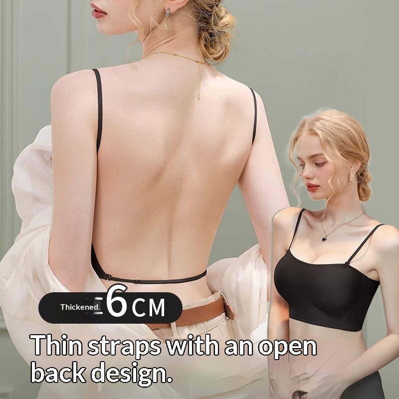 A Beautiful Back Bra Perfect For Pairing With Liquid Foundation For Women