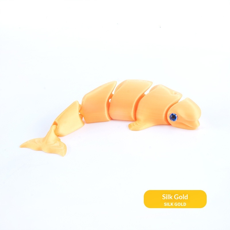 Simulated Eye Cross-Border Ornament Toy Decorative Whale 4