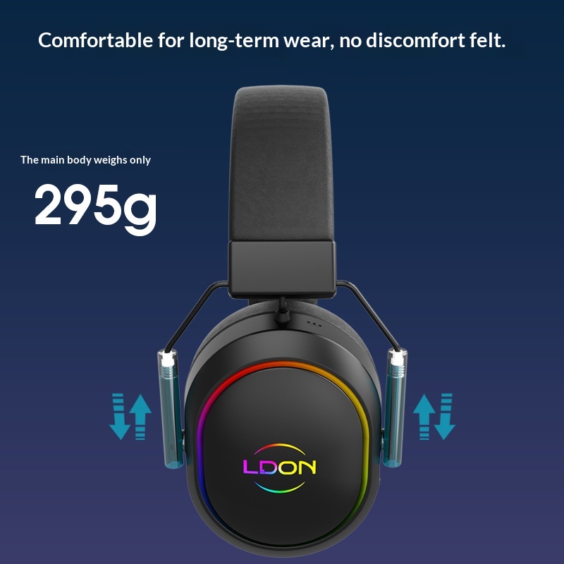 Wireless Over-ear Gaming Headset 5