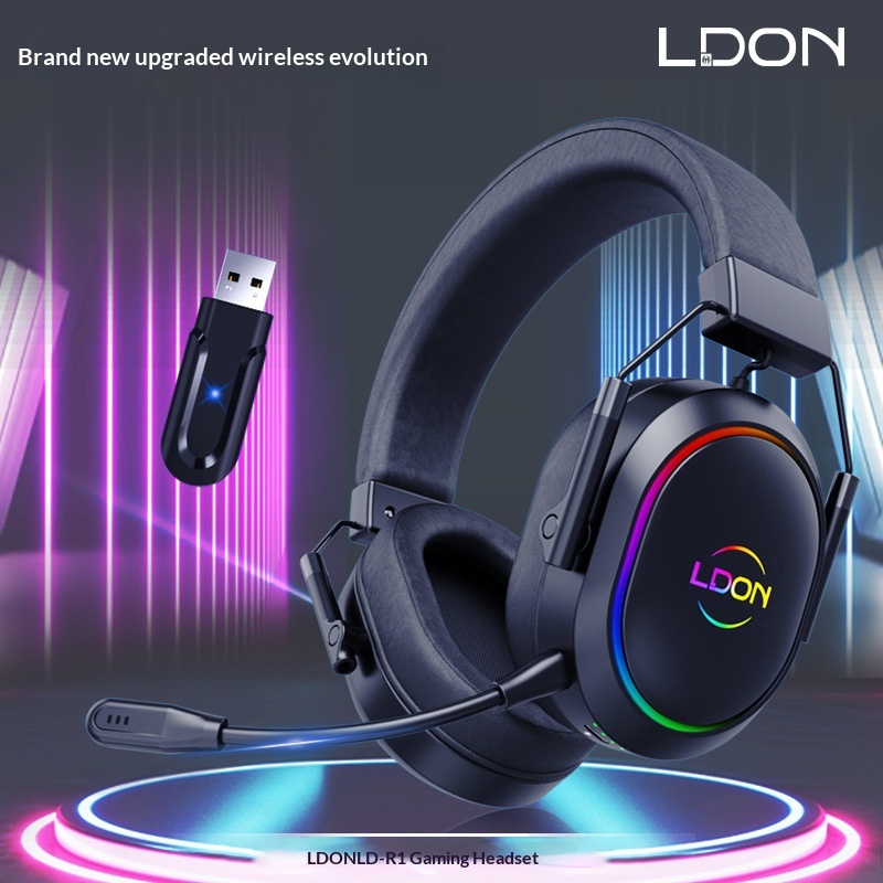 Wireless Over-ear Gaming Headset 6