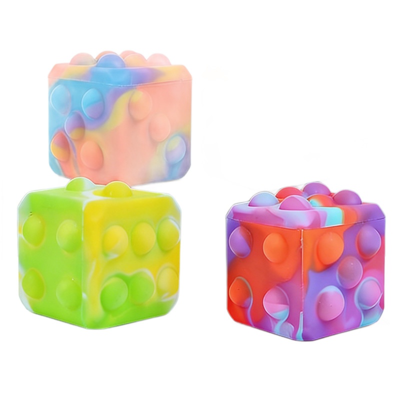 Cubo Antiestrés Burbujas