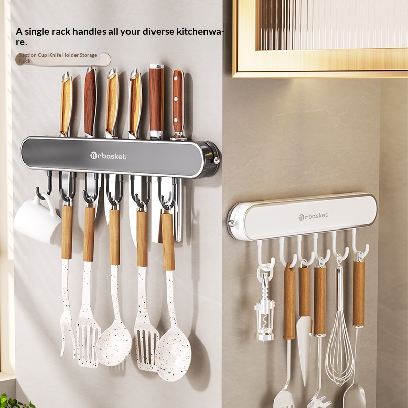 Multi-Functional Wall-Mounted Kitchen Knife Organizer 8