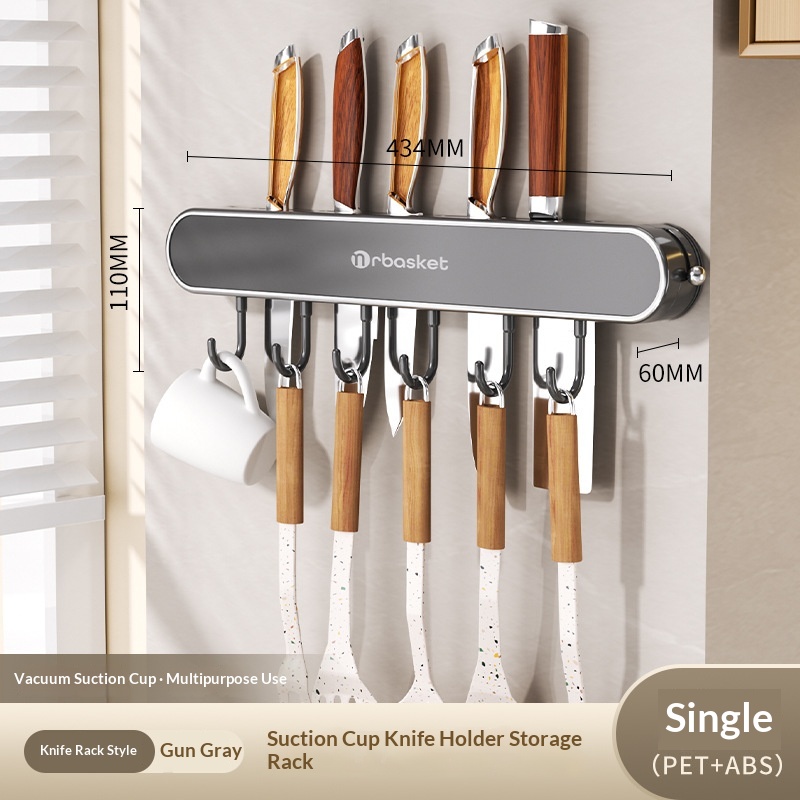 Multi-Functional Wall-Mounted Kitchen Knife Organizer 10